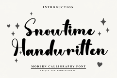 Snowtime Handwritten Product Image 1