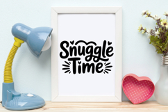 Snuggle Time SVG | Baby SVG | Newborn SVG Product Image 4
