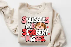 Snuggles And Slobbery Kisses Sublimation PNG Design Product Image 3