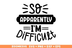 Sarcastic SVG, Funny SVG, Funny Quotes SVG, Sarcasm SVG Product Image 1