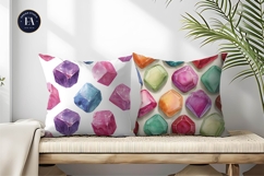 Hand-Painted Gemstone Soap Bars Artwork Digital Paper Product Image 2