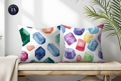 Cute Soap Bars Resembling Precious Crystals Digital Paper Product Image 2