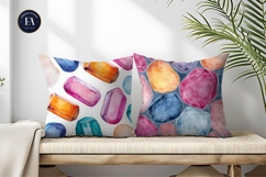 Cute Soap Bars Resembling Precious Crystals Digital Paper Product Image 2