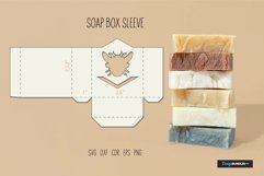 Soap box Sleeve template size: 2,6' 1' 2,52' with bee Product Image 1
