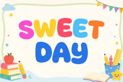 Sobas Play Display Font Kids Creative Design Product Image 2