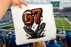 Soccer 67 Six Seven Funny Gen Alpha Meme Drip Png, Soccer 67 Product Image 3