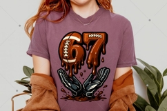 Soccer 67 Six Seven Funny Gen Alpha Meme Drip Png, Soccer 67 Product Image 6