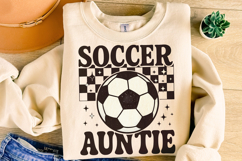 Soccer Auntie PNG, Soccer Sublimation, Soccer Aunt PNG, Aunt Product Image 1