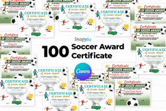 Canva Soccer Award Certificate Template Bundle Product Image 10
