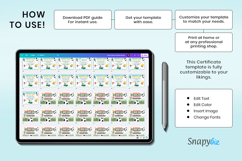 Canva Soccer Award Certificate Template Bundle Product Image 9