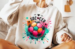 Soccer Ball PNG, Soccer Sublimation, Soccer Mom PNG, Sports Product Image 3