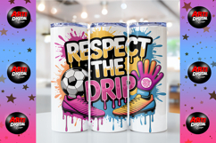 Soccer Ice Cream Drip PNG Product Image 7
