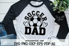 Soccer Dad SVG Design | Sports SVG for Cricut and Silhouette Product Image 2
