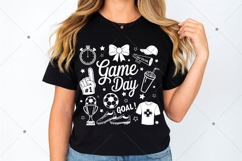 Soccer Doodles PNG SVG, Game Day SVG, Hand Drawn Doodle Product Image 7