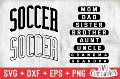 Soccer SVG | Soccer Family Spirit Product Image 2