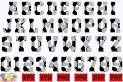 Soccer Font SVG | Soccer Alphabet SVG | Soccer Letters SVG Product Image 1