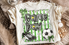 Soccer Game Day Coquette PNG Sublimation, Soccer Mama PNG Product Image 1