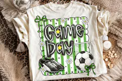 Soccer Game Day Coquette PNG Sublimation, Soccer Mama PNG Product Image 1
