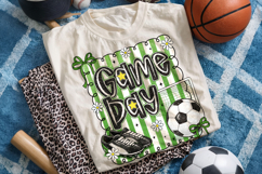 Soccer Game Day Coquette PNG Sublimation, Soccer Mama PNG Product Image 2