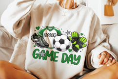 Game Day Soccer PNG, Soccer Mama PNG, Soccer PNG Sublimation Product Image 4