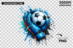 soccer goalkeeper gloves, goalie gloves png, blue splash, soccer themed design, team graphics, sports equipment, vibrant sports, colorful splash, goalkeeper clipart, sports sublimation, splash art png, watercolor art, gloves graphic, paint splash, ink spl