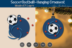 Hanging Soccer ball Ornament Product Image 2