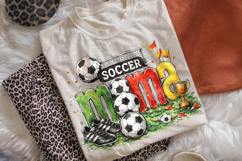Vintage Soccer Mama PNG, Soccer PNG Sublimation, Soccer Ball Product Image 2