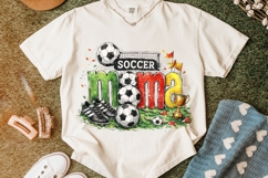 Vintage Soccer Mama PNG, Soccer PNG Sublimation, Soccer Ball Product Image 4
