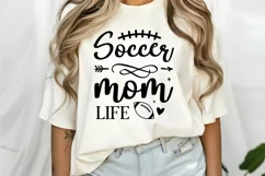 Soccer Mom Life SVG, Game Day SVG, Funny Soccer Mom SVG Product Image 2