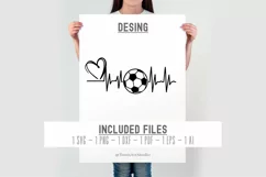 Coquette Soccer Svg | Soccer Mom Svg | Coquette Bow Svg Png Product Image 7