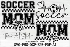 Coquette Soccer Svg | Soccer Mom Svg | Coquette Bow Svg Png Product Image 1