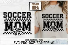 Coquette Soccer Svg | Soccer Mom Svg | Coquette Bow Svg Png Product Image 2
