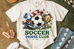 Soccer Moms Club PNG, Soccer PNG Sublimation, Soccer Mama Product Image 4