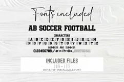 Soccer Player SVG PNG DXF - Wood Ornament Laser Cut Template Product Image 4