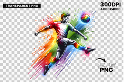 Soccer Player PNG, Dribbling Soccer PNG, Soccer Action Clipart, Soccer Splash PNG, Football Player PNG, Soccer Sublimation, Sports PNG Design, Soccer Game Art, Soccer Illustration, Football Clipart