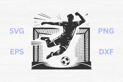 Soccer Player SVG Product Image 1