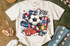 Retro Soccer PNG, Soccer PNG Sublimation, Soccer Mama PNG Product Image 4