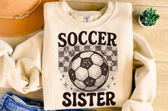 Soccer Sister PNG, Soccer Sublimation, Soccer PNG, Sister Product Image 3