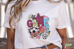 Soccer typography png Product Image 5