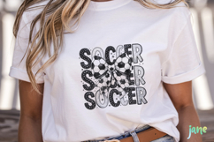 Soccer typography png Product Image 5