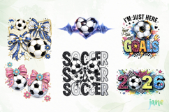 Soccer Typography Png Clipart Product Image 4