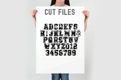 Soccer Varsity Font | Sports Alphabet | Soccer Letters Product Image 4