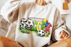 Retro Soccer PNG, Soccer PNG Sublimation, Soccer Mama PNG Product Image 3