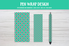 Soccer Balls Epoxy Pen Wrap Sublimation or Waterslide PNG 08 Product Image 1