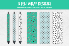 Soccer Balls Epoxy Pen Wrap Sublimation or Waterslide PNG 14 Product Image 1