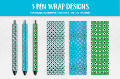 Soccer Balls Epoxy Pen Wrap Sublimation or Waterslide PNG 15 Product Image 1