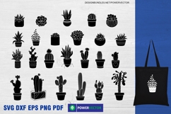 Succulent SVG Bundle, Succulent Clipart Svg Png Product Image 1