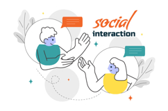 10 Social Interaction Illustration Product Image 4