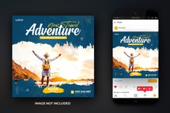 Social Media Adventure Travel Dream Destination Template Product Image 2
