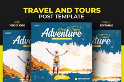 Social Media Adventure Travel Dream Destination Template Product Image 1
